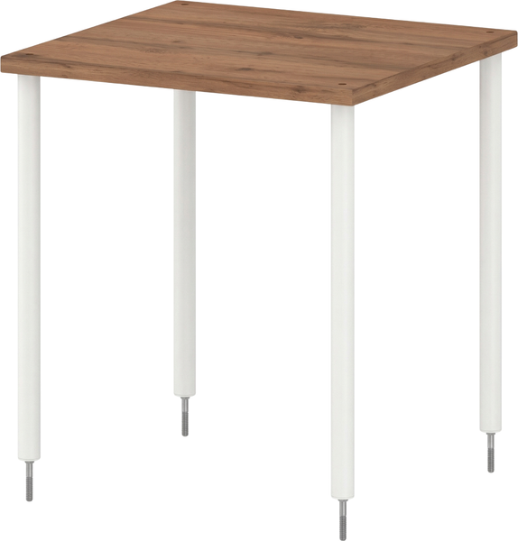 Изображение товара Стеллаж ЗМИ НШ 1 / МНШ1БДВ (белый/дуб вотан)