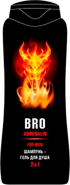 Изображение товара Шампунь-гель для душа Markell Bro Adrenalin 2в1 (250мл)
