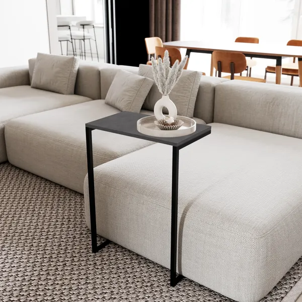 Изображение товара Журнальный столик Мебельград Брион 700 60x60x39 (бруклин)