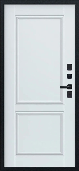 Изображение товара Входная дверь МеталЮр M75 Термо Velluto Bianco (86x205, правая)