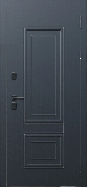 Изображение товара Входная дверь МеталЮр M75 Термо Velluto Bianco (86x205, правая)