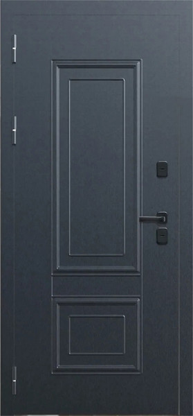 Изображение товара Входная дверь МеталЮр M75 Термо Velluto Bianco (86x205, левая)