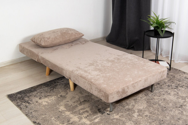 Изображение товара Кресло-кровать DiArt Элли 800 (Sensey moonlight/ножки светлые)