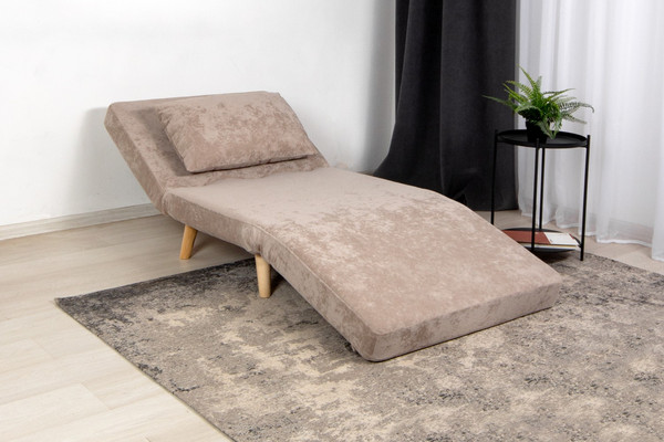 Изображение товара Кресло-кровать DiArt Элли 800 (Sensey moonlight/ножки светлые)