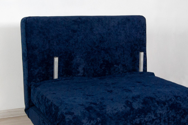 Изображение товара Кресло-кровать DiArt Элли 800 (велюр Sensey deep blue/ножки светлые)