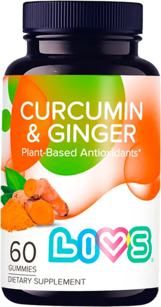 Изображение товара Пищевая добавка LIVS Куркумин и имбирь (60шт)