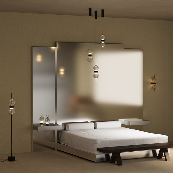 Изображение товара Прикроватная лампа Maytoni Double Moon MOD478RL-L3B3K