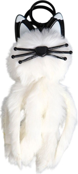 Изображение товара Брелок Sima-Land Пушистик на кольце. Белый кот / 10904373