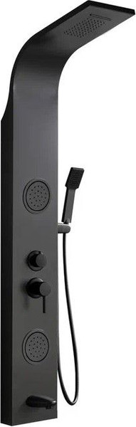 Изображение товара Душевая панель Cerutti Spa Twin BK (черный)