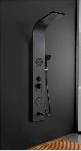 Изображение товара Душевая панель Cerutti Spa Twin BK (черный)