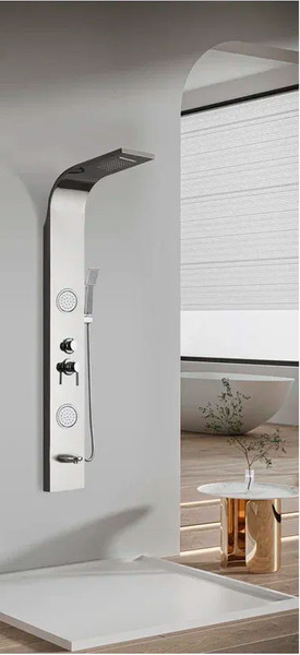 Изображение товара Душевая панель Cerutti Spa Twin S (серебристый)