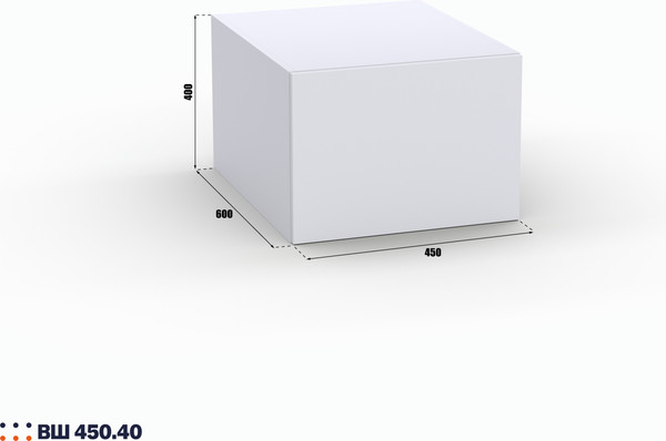 Изображение товара Антресоль Кастанье Модерн ВШ 450.40 (белый)