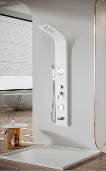 Изображение товара Душевая панель Cerutti Spa Twin W (белый)
