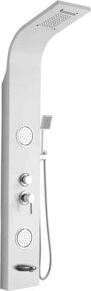 Изображение товара Душевая панель Cerutti Spa Twin W (белый)