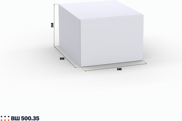 Изображение товара Антресоль Кастанье Модерн ВШ 500.35 (белый)