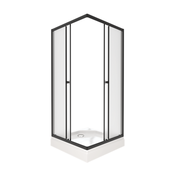 Изображение товара Душевой уголок Triton Вента БВ Вельвет 80х80 (с поддоном)