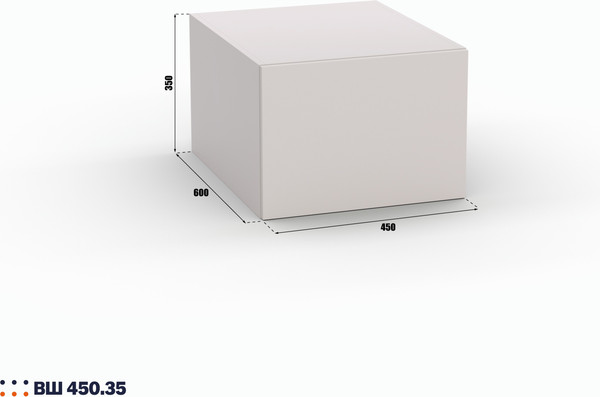 Изображение товара Антресоль Кастанье Модерн ВШ 450.35 (кашемир)