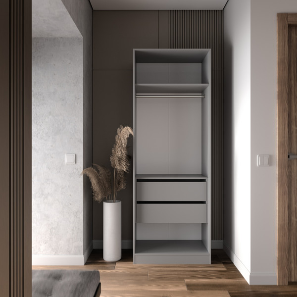 Изображение товара Шкаф Кастанье Модерн Ш 800.2 (серый шифер)