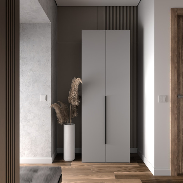 Изображение товара Шкаф Кастанье Модерн Ш 800.3 (серый шифер)