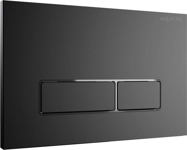 Изображение товара Кнопка для инсталляции Aquatek KDI-0000065 (оружейная сталь матовая)