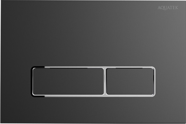 Изображение товара Кнопка для инсталляции Aquatek KDI-0000065 (оружейная сталь матовая)
