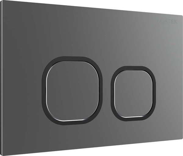 Изображение товара Кнопка для инсталляции Aquatek KDI-0000060 (оружейная сталь матовая)