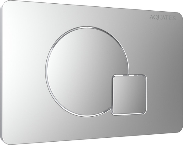 Изображение товара Кнопка для инсталляции Aquatek KDI-0000068 (хром матовый)