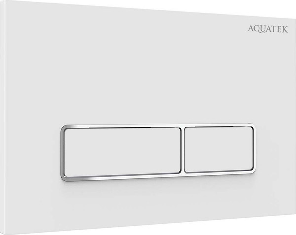 Изображение товара Кнопка для инсталляции Aquatek KDI-0000061 (белый глянец)