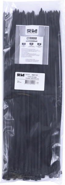 Изображение товара Хомут REDMARK 370x4.8мм RM471021 (100шт, черный)