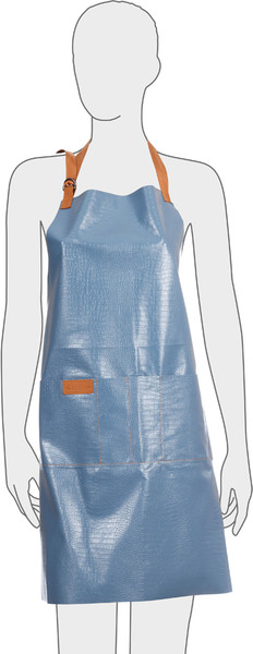 Изображение товара Фартук парикмахерский Dewal BA29L (голубой)