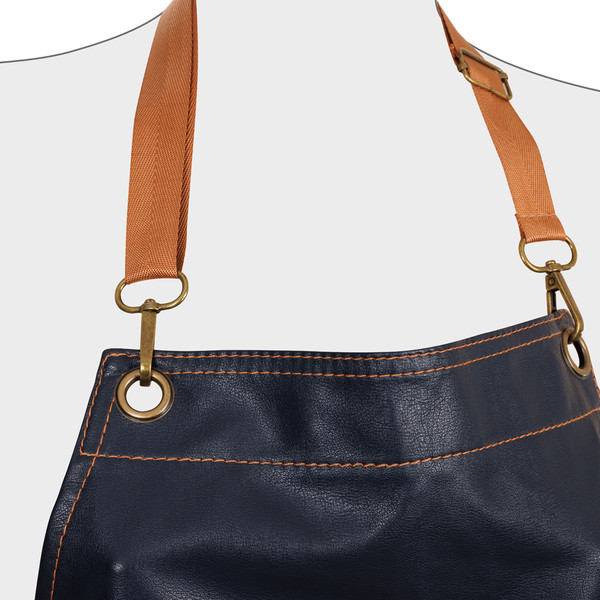 Изображение товара Фартук парикмахерский Dewal BA31N (темно-синий)