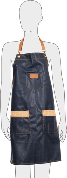 Изображение товара Фартук парикмахерский Dewal BA31N (темно-синий)