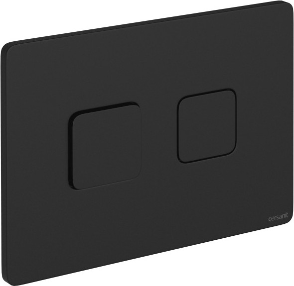 Изображение товара Кнопка для инсталляции Cersanit Accento Circle для Aqua 69078 (черный мат)