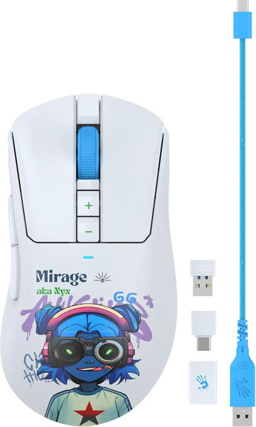 Изображение товара Мышь A4Tech Bloody R73 Pro (белый/рисунок)