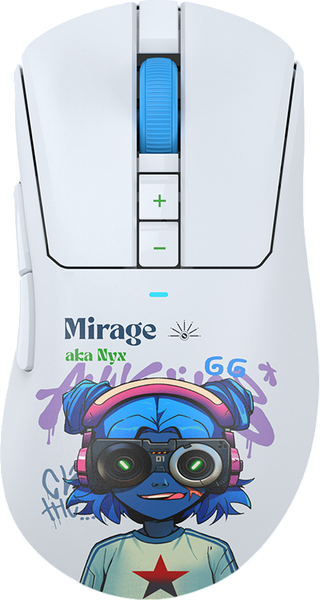 Изображение товара Мышь A4Tech Bloody R73 Ultra Duo (белый/рисунок)