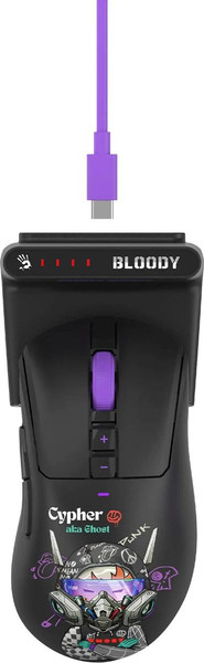 Изображение товара Мышь A4Tech Bloody R73 Ultra Duo (черный/рисунок)