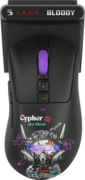 Изображение товара Мышь A4Tech Bloody R73 Ultra Duo (черный/рисунок)