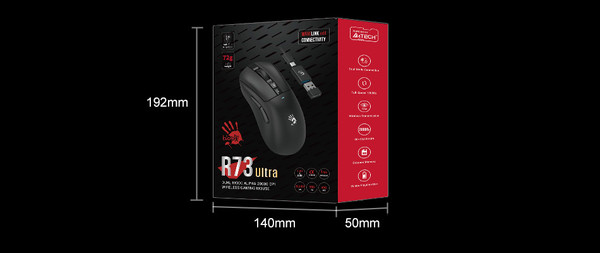 Изображение товара Мышь A4Tech Bloody R73 Ultra (черный)