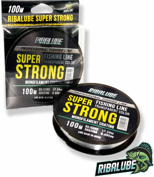 Изображение товара Леска монофильная RIBALUBE Super Strong Japan 0.309 (100м, белый)