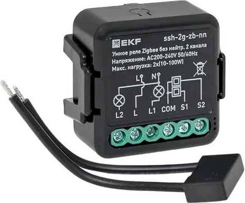 Изображение товара Умное реле EKF Connect Select Zigbee ssh-2g-zb-nn