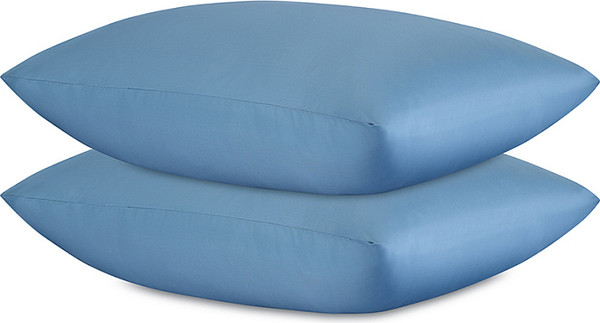 Изображение товара Пододеяльник с наволочками Tkano Essential / TK25-DC0003 (джинсово-синий)