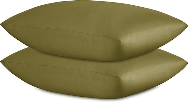 Изображение товара Пододеяльник с наволочками Tkano Essential / TK25-DC0002 (оливковый)