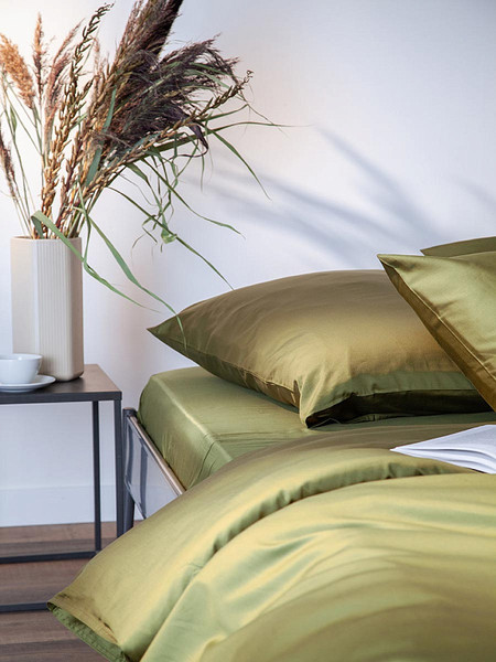 Изображение товара Простыня Tkano Essential / TK25-SH0002 (оливковый)