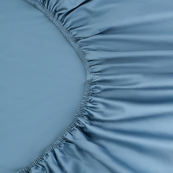 Изображение товара Простыня Tkano Essential на резинке / TK25-FS0005 (джинсово-синий)