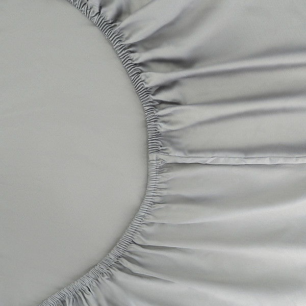 Изображение товара Простыня Tkano Essential на резинке / TK25-FS0012 (светло-серый)