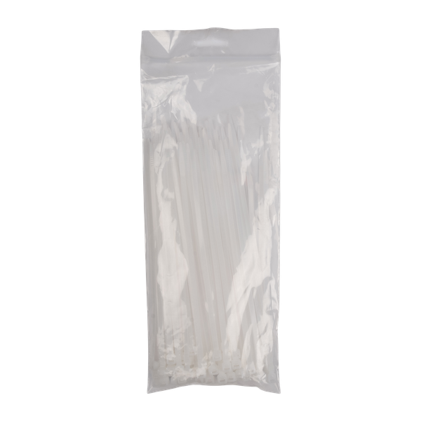 Изображение товара Стяжка для кабеля JAZZway PCT 4.8x180-100WH / 5053922 (100шт)