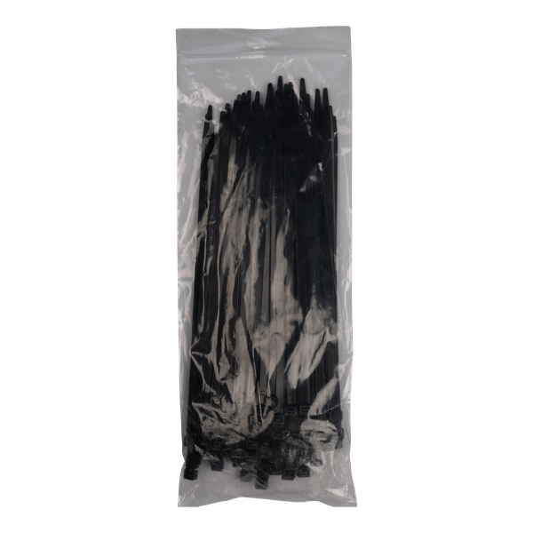 Изображение товара Стяжка для кабеля JAZZway PCT 7.6x300-100BL / 5054721 (100шт)