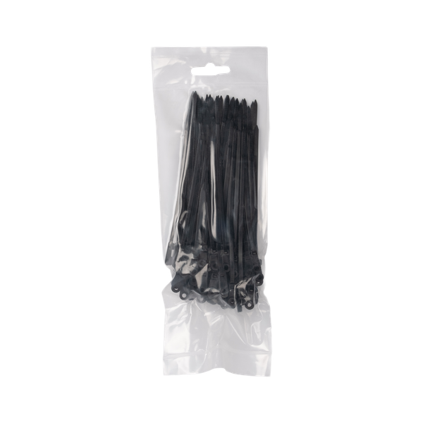 Изображение товара Стяжка для кабеля JAZZway PCT-S 3.6x150-100BL / 5055612 (100шт)