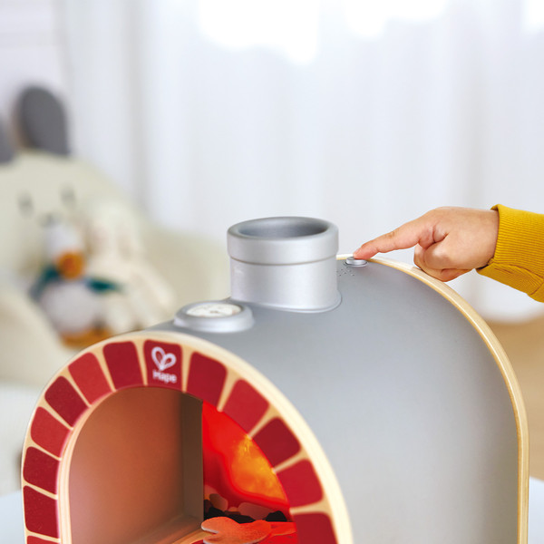 Изображение товара Набор игрушечных продуктов Hape Интерактивная печь для пиццы / E3236_HP