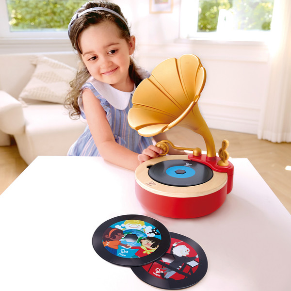 Изображение товара Музыкальная игрушка Hape Волшебный звук Граммофон / E0641_HP